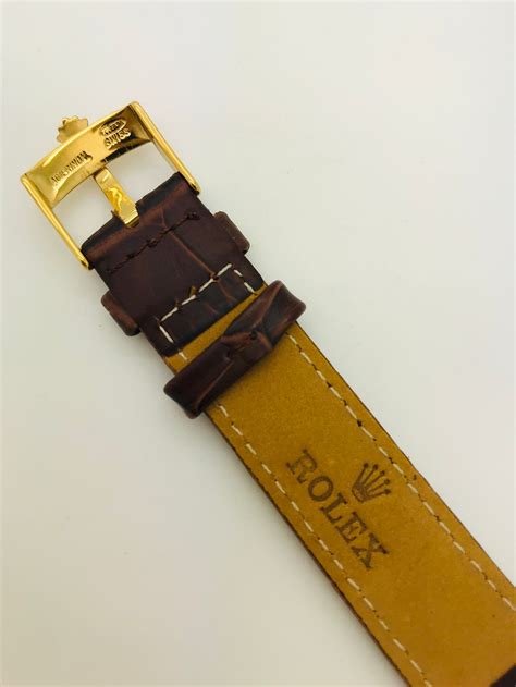 rolex watches with leather strap|genuine rolex leather straps.